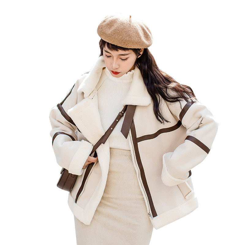 Lamb Wool Short jacket