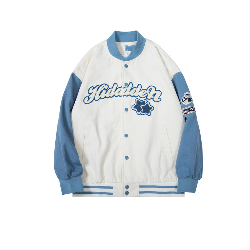 Retro Loose Stitching Jacket