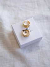 Feeling Free Gold Plated Earrings