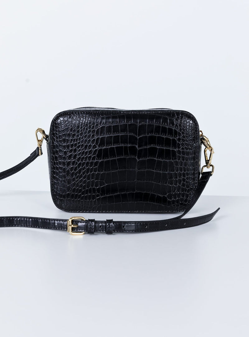 Recycled PU Alina Bag Black