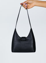 Recycled PU Harlem Bag Black