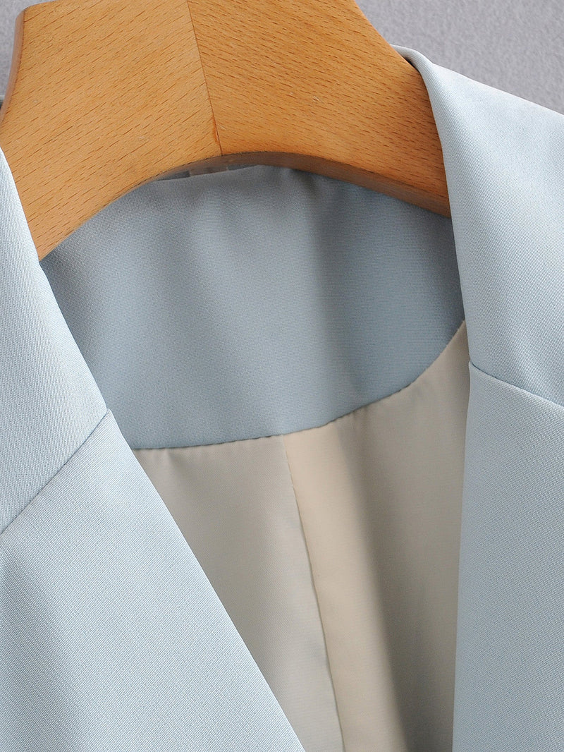 Double-breasted Suit Blazer