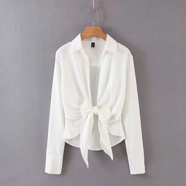 white long sleeve shirt