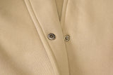 Loose Casual Baseball Beige Jacket