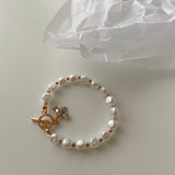 Pearl Pendant Bracelet