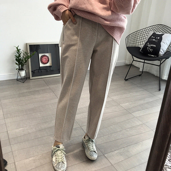 trousers casual loose streetwear