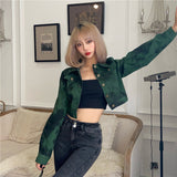 Green Short Frock Jacket