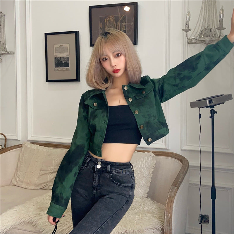 Green Short Frock Jacket