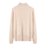 Half turtleneck knitted sweater