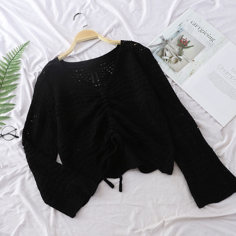 Loose Knit Short Sweater