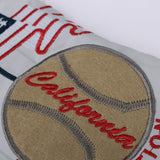 Thin Light Gray Baseball Uniform Jacket