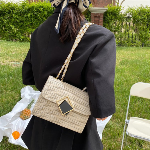 Woven Ladies Shoulder Bag