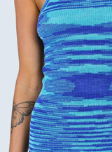 ELISH MINI DRESS BLUE