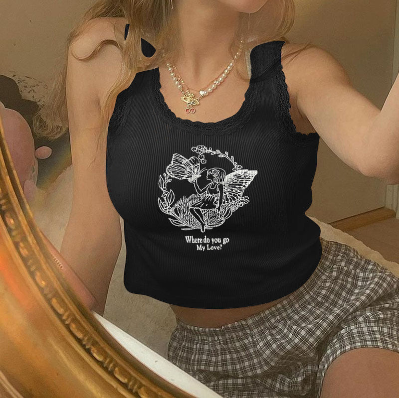 Fairy Printed Camisole