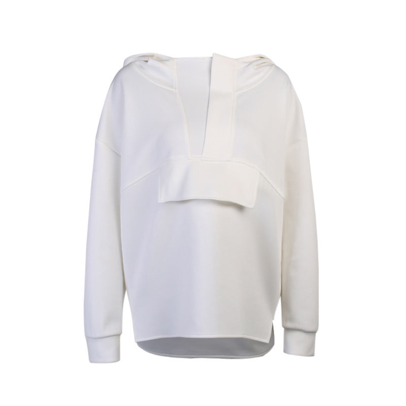 Fall Casual Design Big Pocket Loose Top