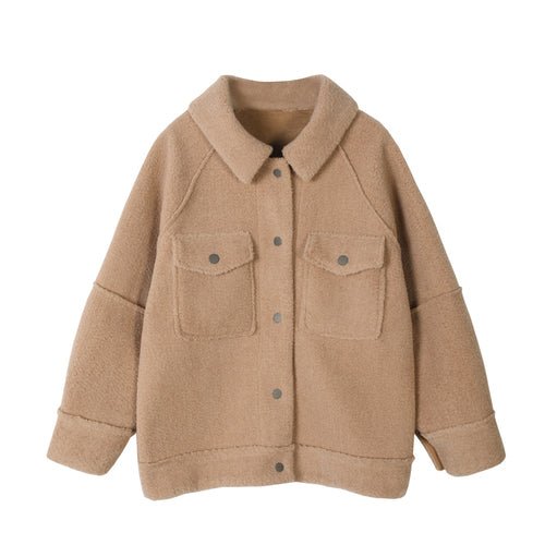 Loose Plush versatile jacket