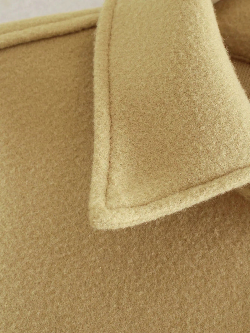 Loose Single-breasted Lapel Jacket