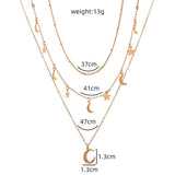 Star and Moon Necklace