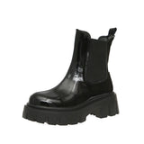 British Style Mid Tube Boots