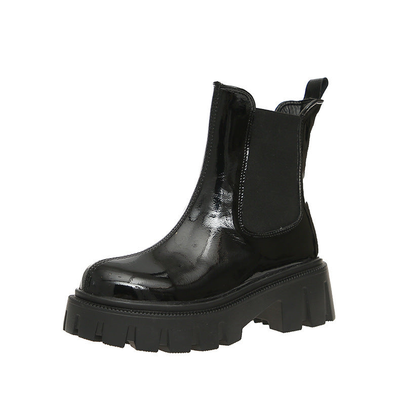 British Style Mid Tube Boots