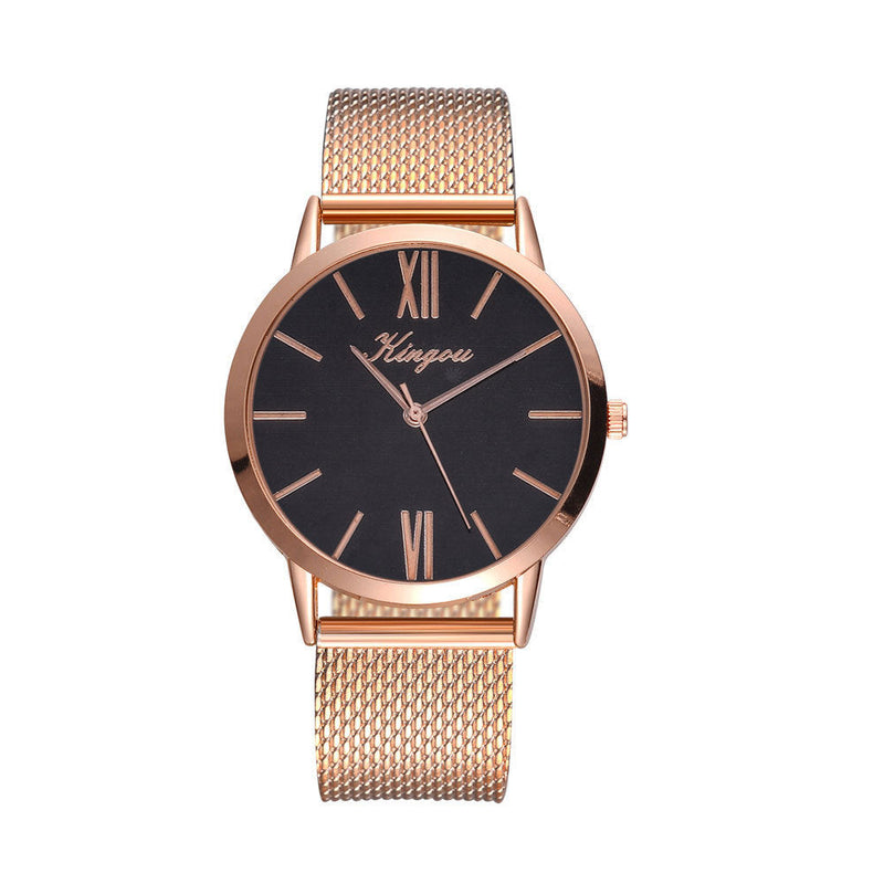 Simple Ladies Mesh Strap Watch