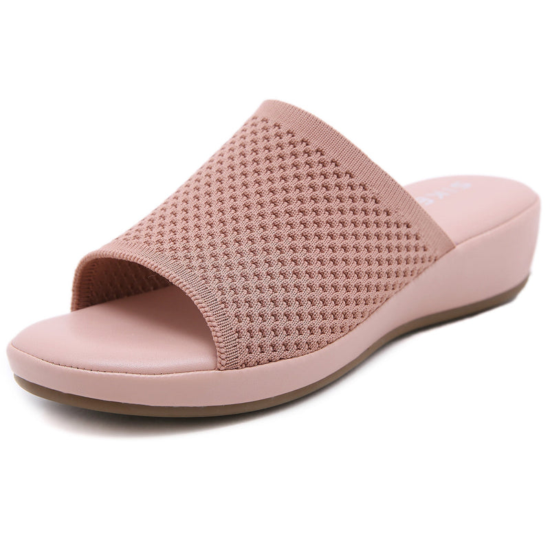 Fashion Flying Weave Wedge Sandals