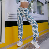 Autumn Casual Lace-Up Casual Pants