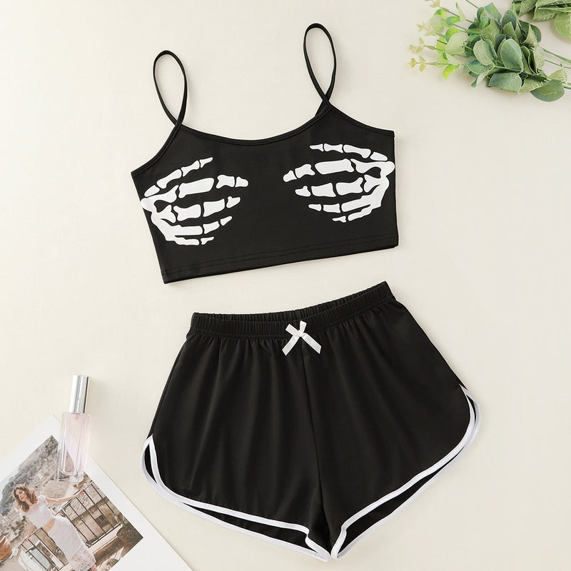 Shorts Sleep Home Clothes Suit