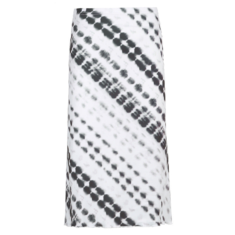 Casual All-match High Waist Long Skirt