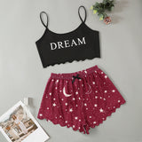 Star Dream Vest Shorts Home Service Set