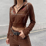 Print Short Pocket Hooded