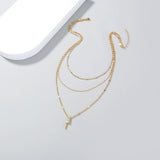 Simple Niche Design Multi-layer Necklace