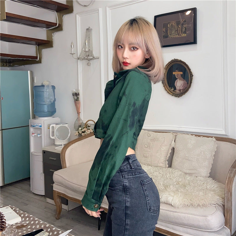 Green Short Frock Jacket