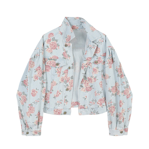 Flowers Short Jacket