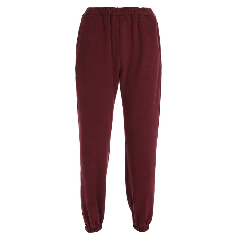 casual sports cotton breathable trousers