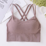 back seamless wrap breast girl bra
