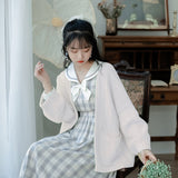 Soft Milk Sweater Coat Cardigan