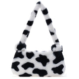 Plush Underarms One-shoulder Handbag