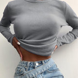 Autumn New Style Waffle Tee