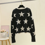 Star Knitted Sweater
