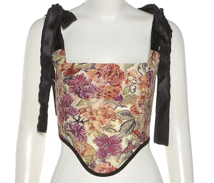 Sexy Summer Retro Print Sling