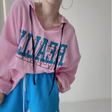 Hooded Printing Long Sleeves