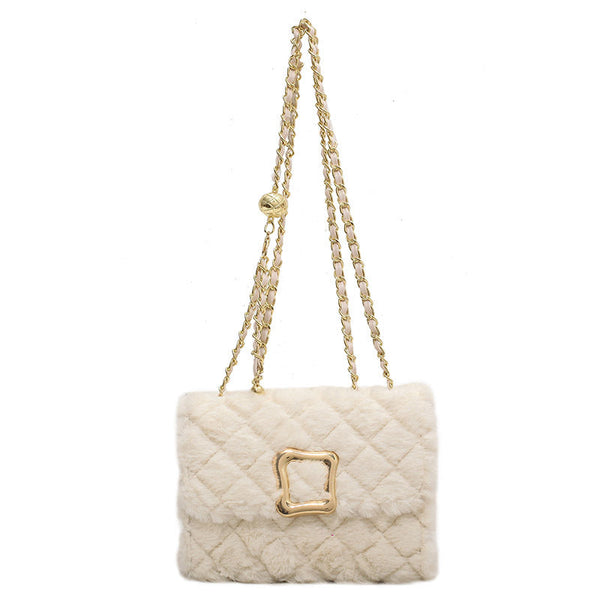 Small Fur Square Bag