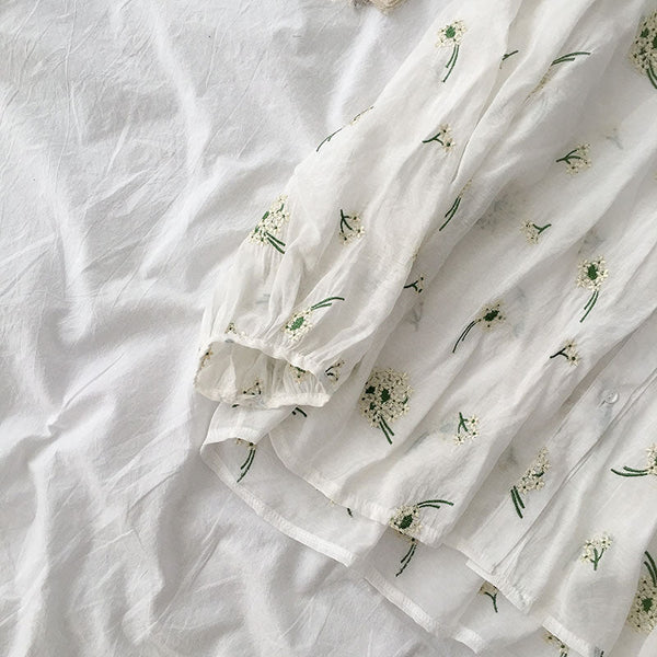 Loose casual V-neck sunscreen long sleeves