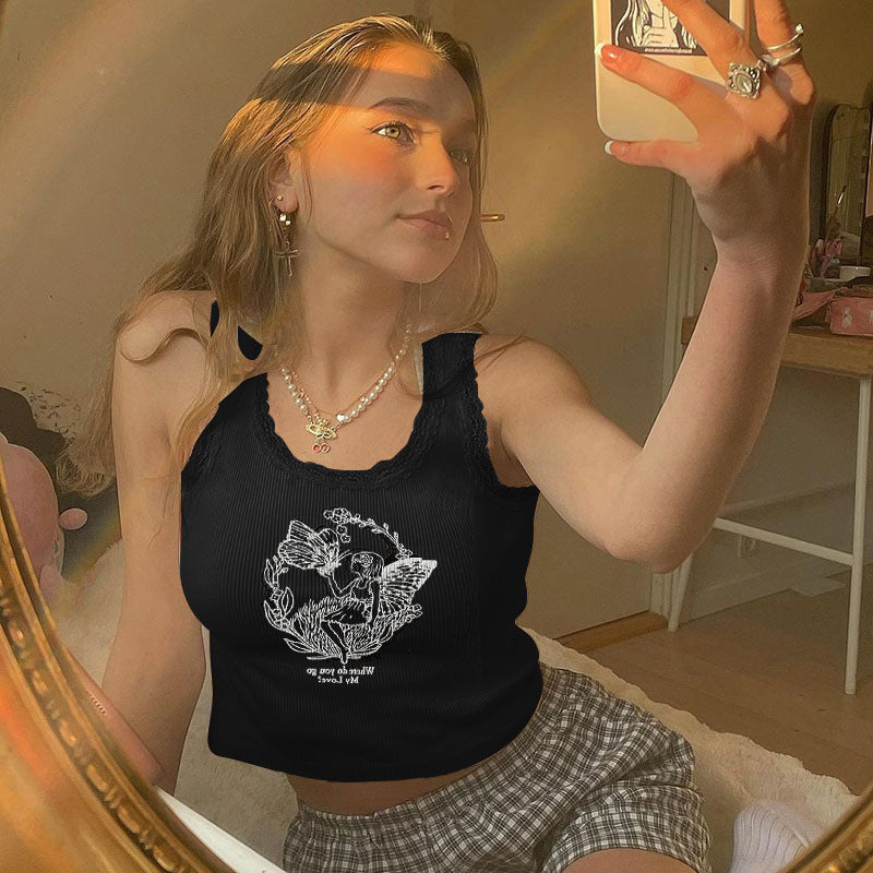 Fairy Printed Camisole