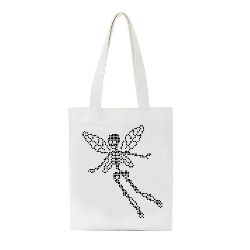 One-shoulder Student Fashion Portable Shopping Bag