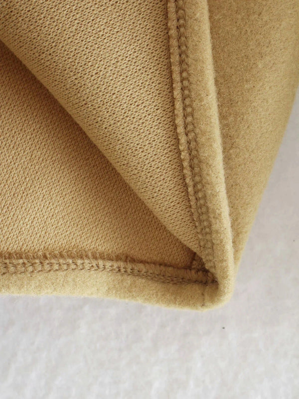 Loose Single-breasted Lapel Jacket