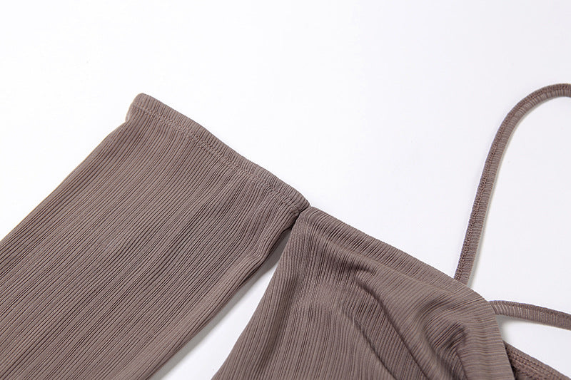 Sexy Halter Short Cropped shirt