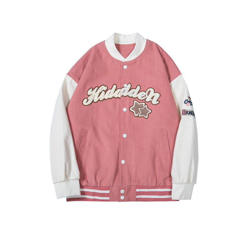 Retro Loose Stitching Jacket
