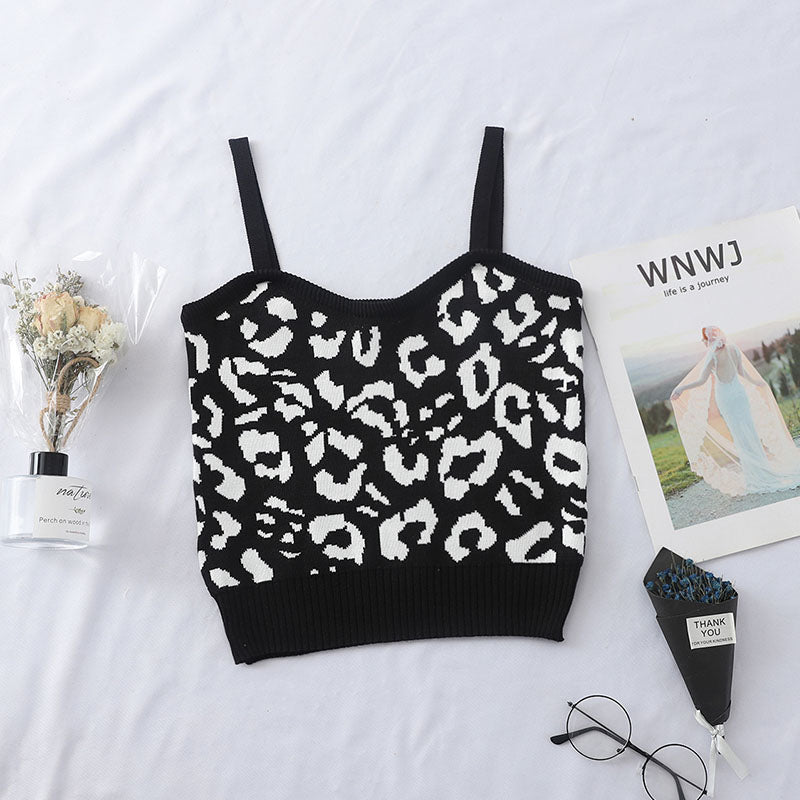 V-neck Strapless Knit Top